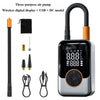 Wireless Electric Tire Inflator (3–150 PSI) – Smart Portable Air Pump for Car, Motorcycle & Bicycle (Type-C Fast Charge)